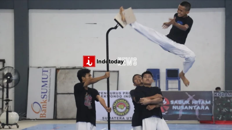 Wakapolres Pematangsiantar Hadiri Upacara Pembukaan Taekwondo Piala Pangdam I/BB Tahun 2026